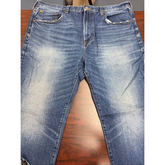 American Eagle Relaxed Straight Mens Jeans Size 38x32 - Picture 3 of 8